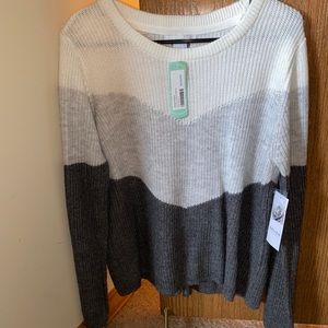 Stitch Fix Design History Zip back Sweater